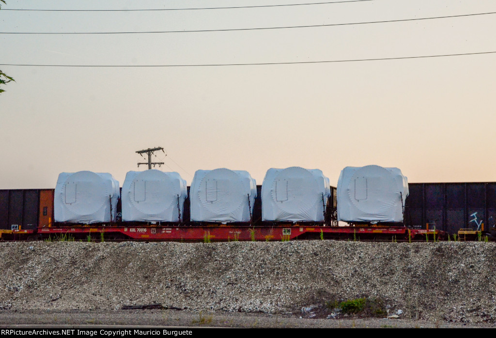 KRL Flat car with load